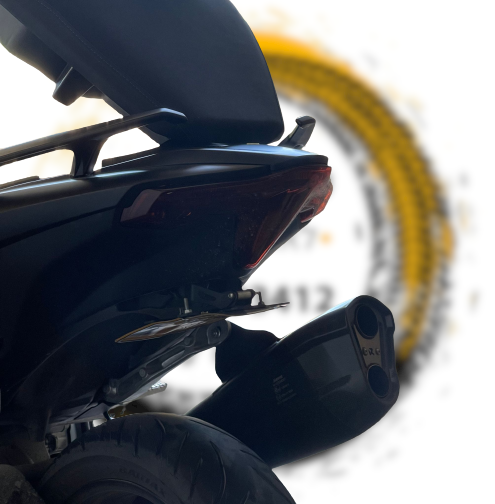 530\560 2017-2023 YAMAHA TMAX מחרשה מתקפלת קצרה לטימקס